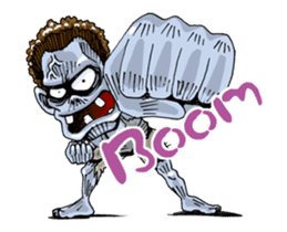 Sticker of zombie-Move2 sticker #12652000