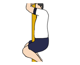 Junior hight school student animation sticker #12652208