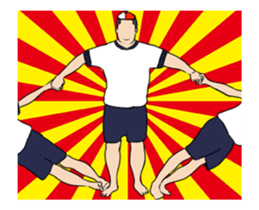 Junior hight school student animation sticker #12652229