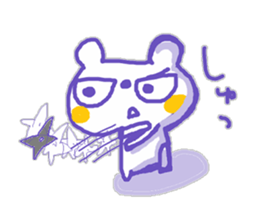 The whity bear,KUMAMA ver.5 sticker #12652626