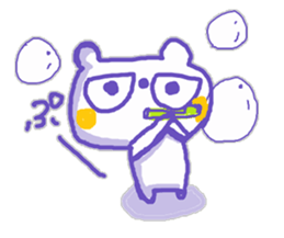 The whity bear,KUMAMA ver.5 sticker #12652643