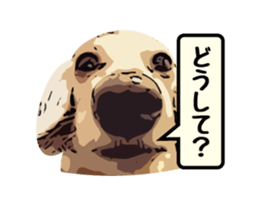 Move realistic dog 's sticker #12652883