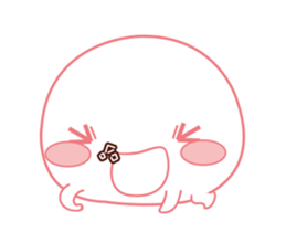 Daily sweet - Monster black & white sticker #12653320