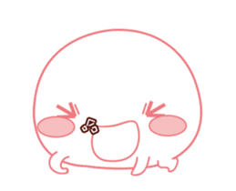 Daily sweet - Monster black & white sticker #12653320