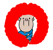 Calligrapher with motion! sticker #12653564