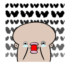 Calligrapher with motion! sticker #12653575