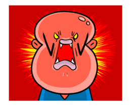 Calligrapher with motion! sticker #12653580