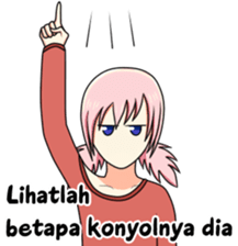 Leni the Little Sister sticker #12653628