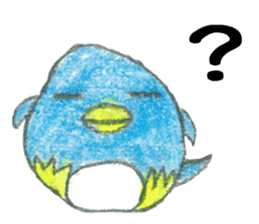 Loose weary penguin sticker #12654424