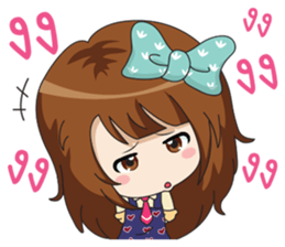 Fried rice (cute office Girl) sticker #12654812
