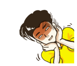 Quiff hairstyle (2) sticker #12655611