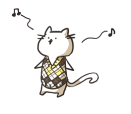 Vest animals sticker #12657197