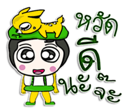 Hello! my name is Kenny.^__^ sticker #12657278