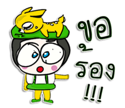 Hello! my name is Kenny.^__^ sticker #12657289