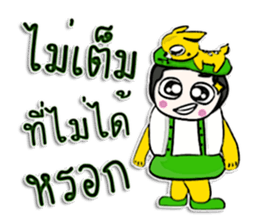 Hello! my name is Kenny.^__^ sticker #12657292