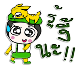 Hello! my name is Kenny.^__^ sticker #12657299