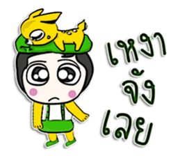 Hello! my name is Kenny.^__^ sticker #12657302