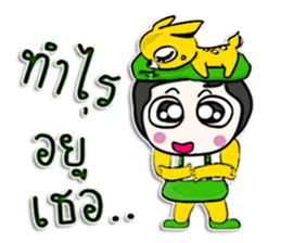 Hello! my name is Kenny.^__^ sticker #12657303