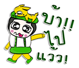 Hello! my name is Kenny.^__^ sticker #12657305