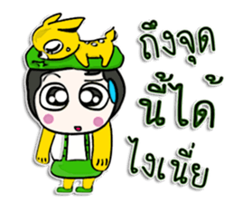 Hello! my name is Kenny.^__^ sticker #12657315