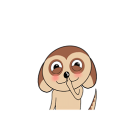 Meerkats,What cat ? sticker #12657392