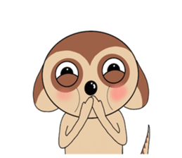 Meerkats,What cat ? sticker #12657393