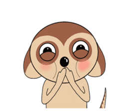 Meerkats,What cat ? sticker #12657393