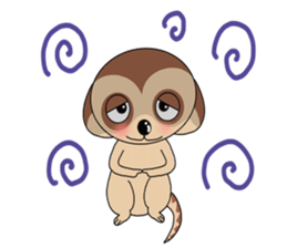 Meerkats,What cat ? sticker #12657394