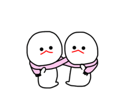 mizime-chan winter sticker #12657649