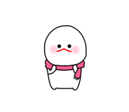 mizime-chan winter sticker #12657650