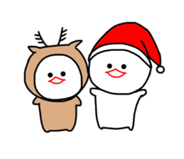 mizime-chan winter sticker #12657659