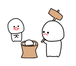 mizime-chan winter sticker #12657667