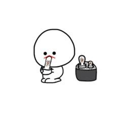 mizime-chan winter sticker #12657668