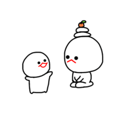 mizime-chan winter sticker #12657669