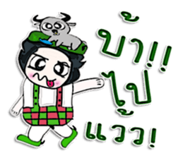 Hello! my name is Bubbub.^___^ sticker #12657913