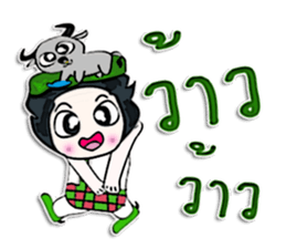 Hello! my name is Bubbub.^___^ sticker #12657919