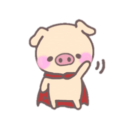 Anyway No.1 favorite pig. sticker #12657926