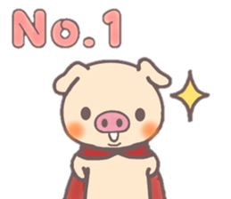 Anyway No.1 favorite pig. sticker #12657943