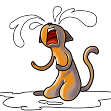 Skinny Cat sticker #12658088