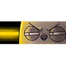 Skinny Cat sticker #12658092