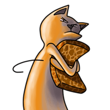 Skinny Cat sticker #12658093