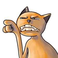 Skinny Cat sticker #12658094