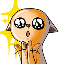 Skinny Cat sticker #12658097