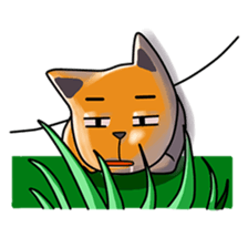 Skinny Cat sticker #12658118