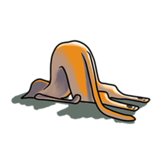 Skinny Cat sticker #12658124