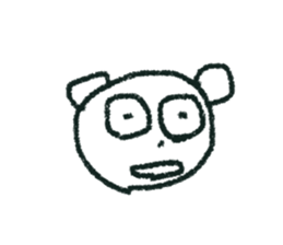 kumachandesu (Rakugaki) sticker #12658261