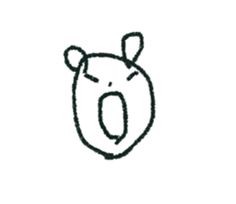 kumachandesu (Rakugaki) sticker #12658262