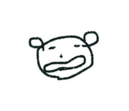 kumachandesu (Rakugaki) sticker #12658263