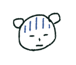 kumachandesu (Rakugaki) sticker #12658270