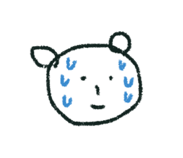 kumachandesu (Rakugaki) sticker #12658271